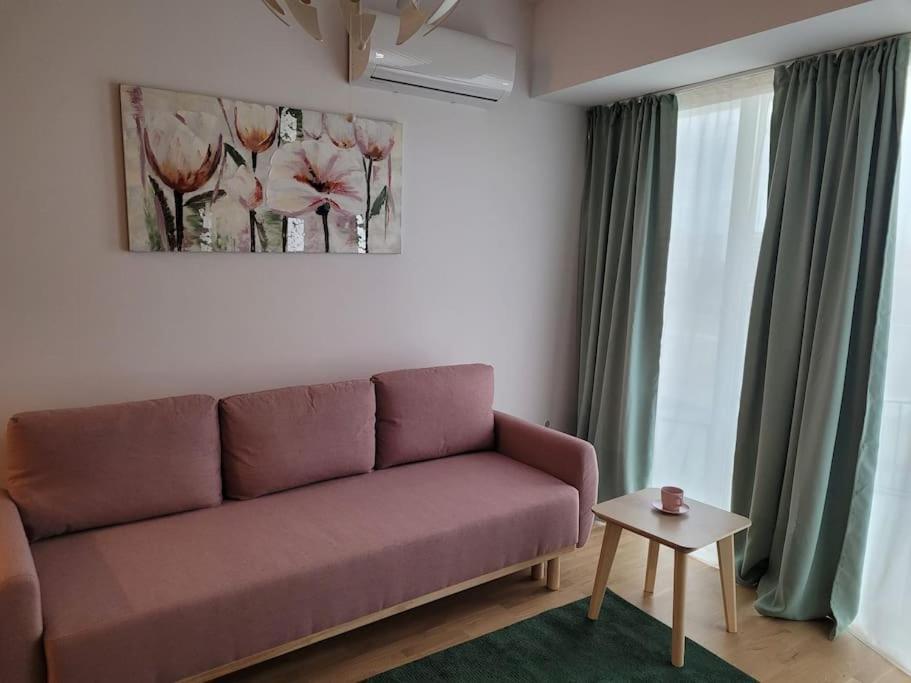 Art Apartment Bukares Bagian luar foto